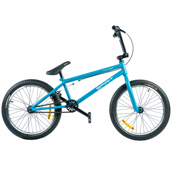 Велосипед  Spirit Thunder 20", рама Uni, голубой/глянец, 2021 (арт 52020243000) - фото №1